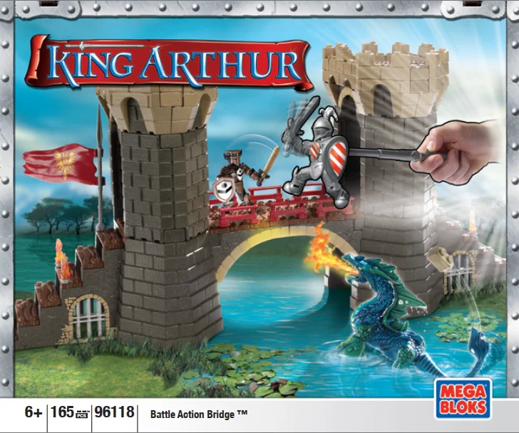 Instruction booklet for 96118 Battle Action Bridge