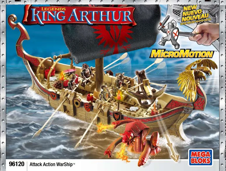 Instruction booklet for 96120 Attack Action WarShip