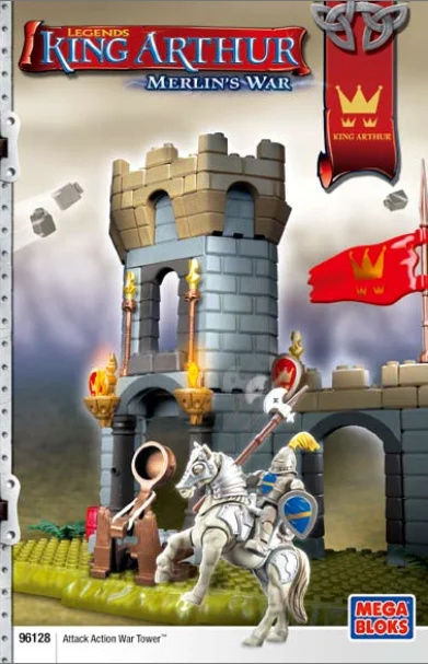 Instruction booklet for 96128 Attack Action War Tower