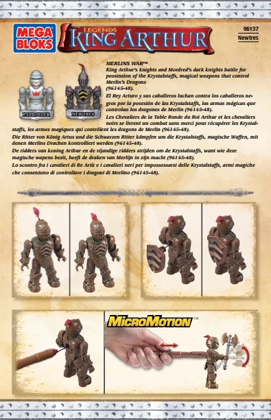 Instruction booklet for 96137 Newtres