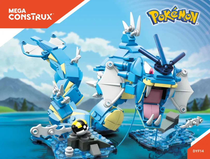 Instruction booklet for DYF14 Gyarados