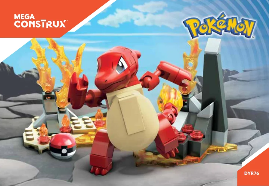 Instruction booklet for DYR76 Charmeleon
