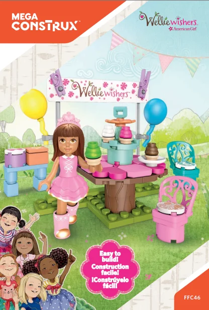 Instruction booklet for FFC46 Garden Party