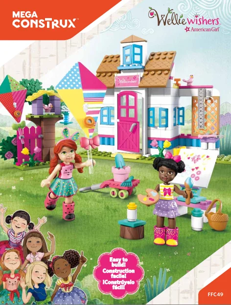 Instruction booklet for FFC49 Playful Playhouse
