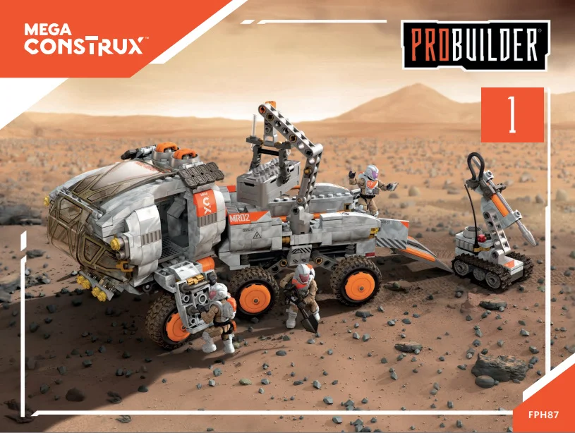 Instruction booklet for FPH87 Space Rover Expedition