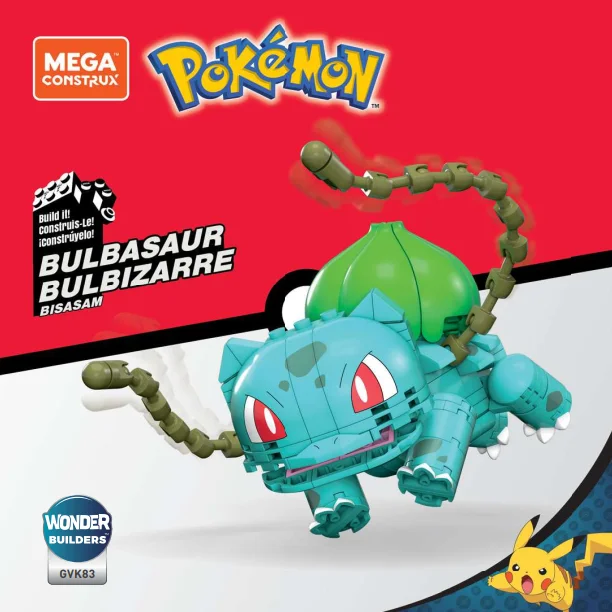 Instruction booklet for GVK83 Pokémon Bulbasaur