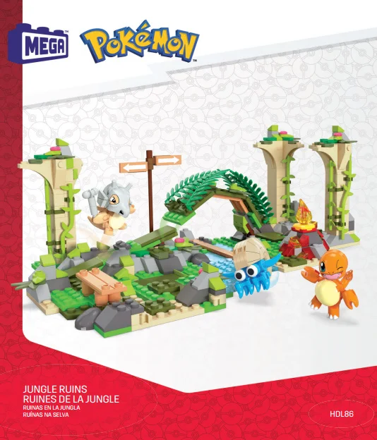 Instruction booklet for HDL86 Jungle Ruins