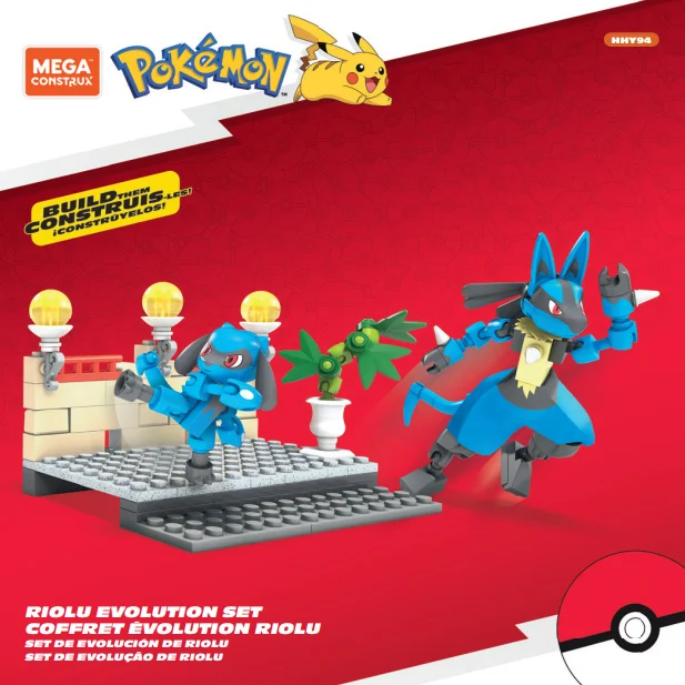 Instruction booklet for HHY94 RIOLU EVOLUTION SET
