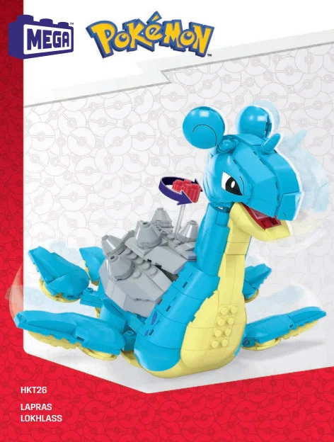 Instruction booklet for HKT26 Lapras