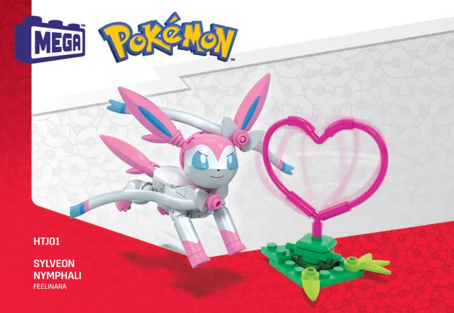 Instruction booklet for HTJ01 Sylveon