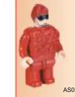 Figure, Command Ops: all red uniform, black sunglasses