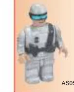 Figure, Command Ops: white uniform, blue goggles