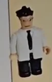 Figure, AA: Agent Probe, labcoat, black pants, black hair