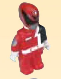 Figure, Power Rangers: SPD Red Ranger in Multicolored