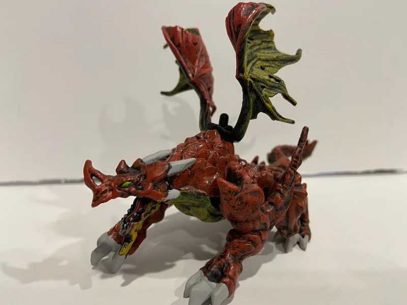 Crymson Vulcan Fire Dragon