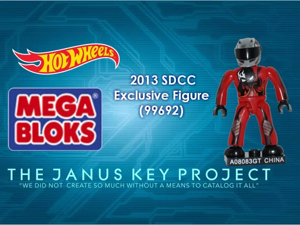 Hot Wheels 2013 Sdcc Exclusive Figure