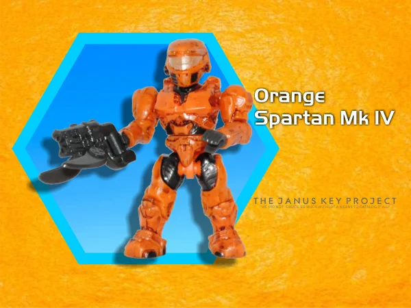 Figure, Halo: UNSC Spartan II, orange
