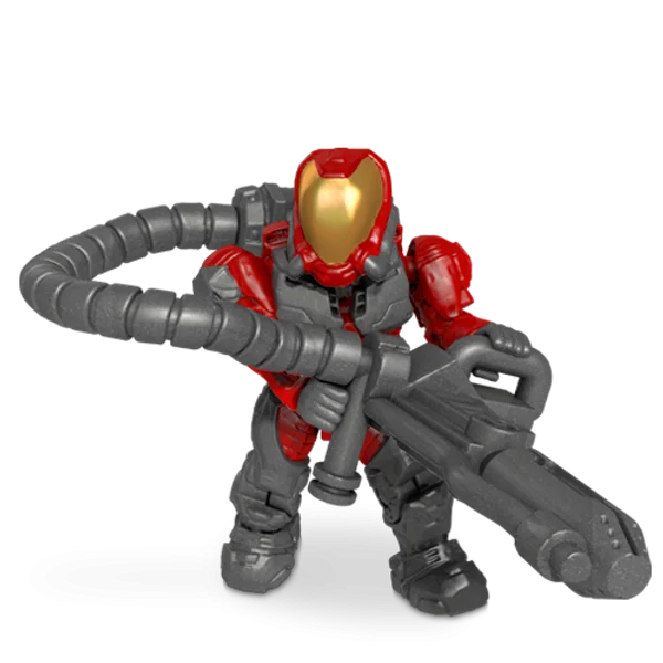 Figure, Halo: UNSC Flame Marine, red