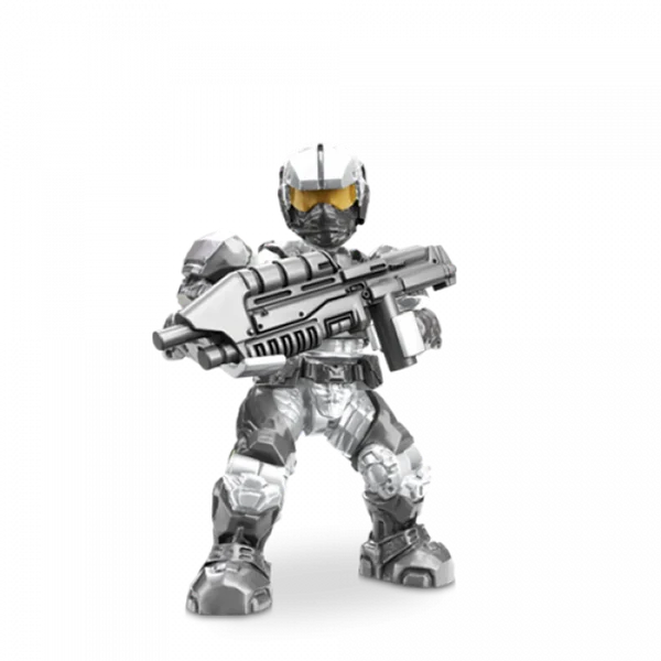 Figure, Halo: UNSC Marine, arctic camo in Multicolored