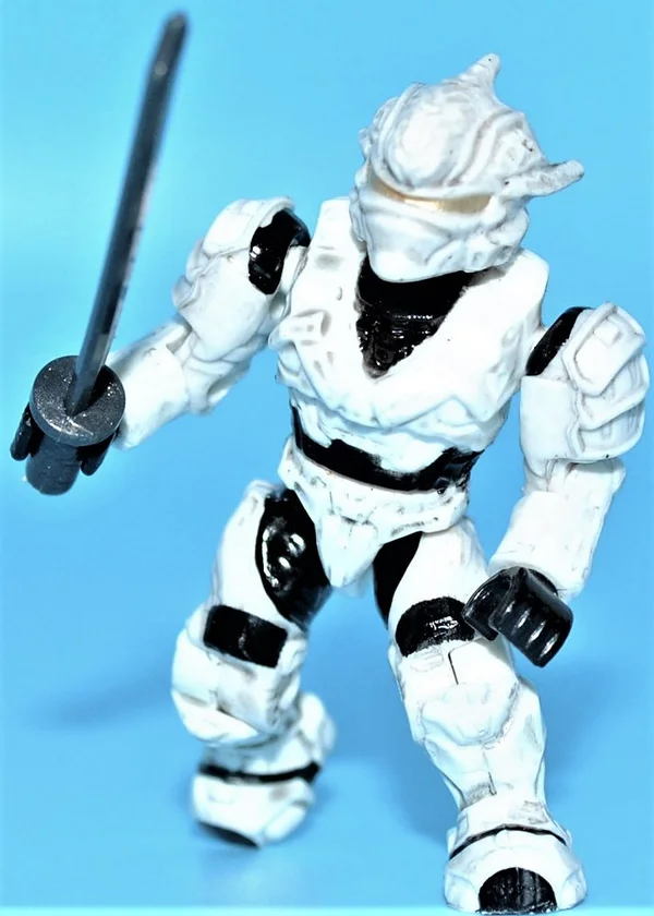Figure, Halo: UNSC Hayabusa Spartan II, arctic camo in Multicolored