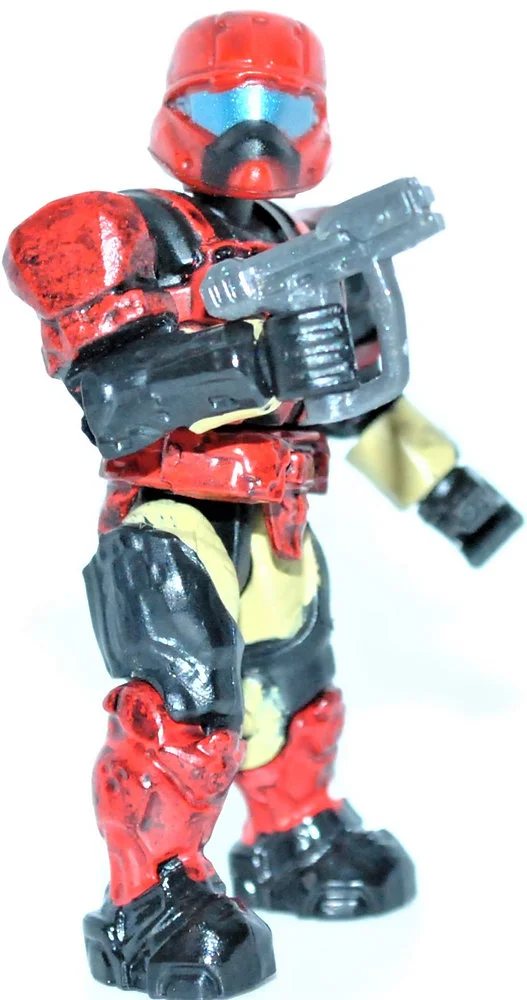 Figure, Halo: UNSC Marine Pilot, red
