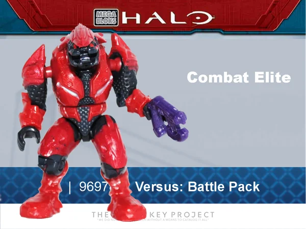 Figure, Halo: Covenant Elite, red