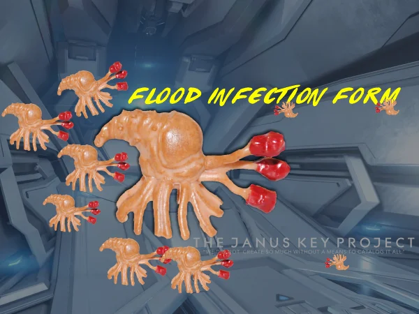 Figure, Halo: Flood Infection Form in Multicolored