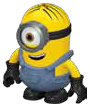 Figure, DM: Minion, short, goggle, coveralls, black gloves