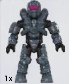 Figure, Halo: Spartan Operator Gray in Multicolored