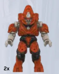 Figure, Halo: Sangheili Elite Minor in Multicolored
