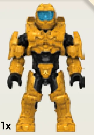 Figure, Halo: Spartan, Orange