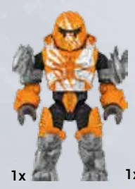 Figure, Halo: Banished Brute, Orange