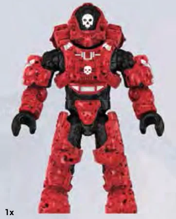 Figure, Halo: Spartan Orbital, Red