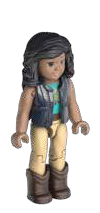 Figure, American Girl: Gabi in tan pants with blue top