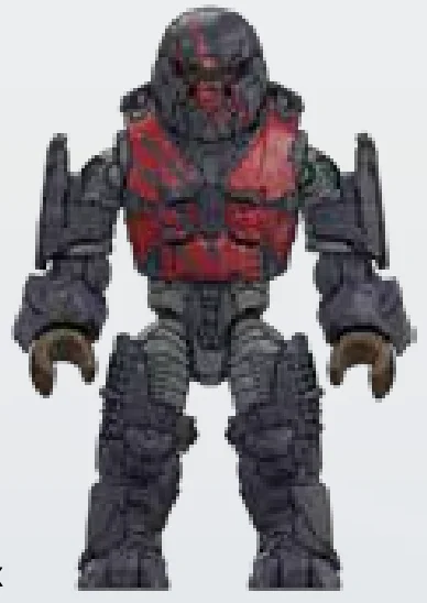 Figure, Halo: Banished Soldier 1 in Multicolored