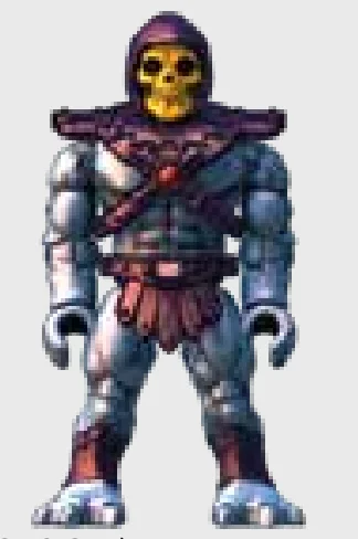 Figure, MOTU: Skeletor in Multicolored