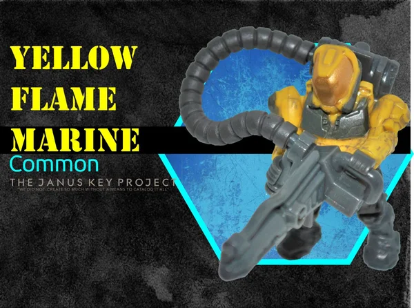Yellow UNSC Flame Marine