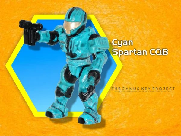 Cyan UNSC Spartan CQB