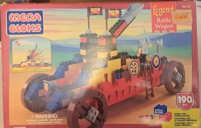Original packaging for 9612 Battle Wagon