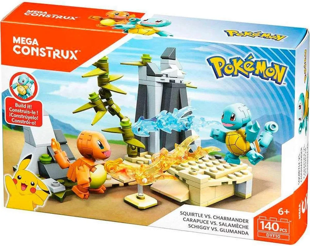 Original packaging for DYF10 Squirtle VS Charmander