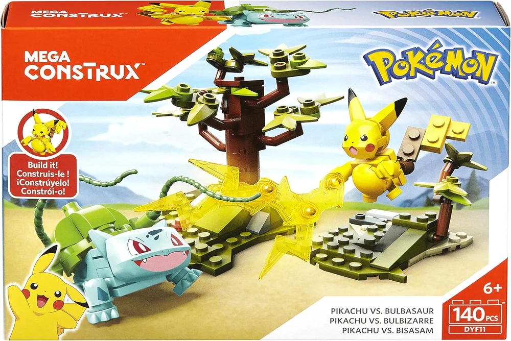 Original packaging for DYF11 Pikachu VS Bulbasaur