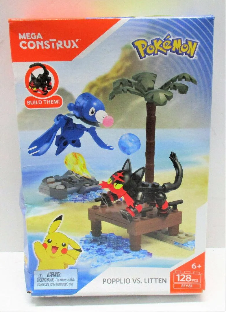 Original packaging for FFY81 Litten vs. Popplio