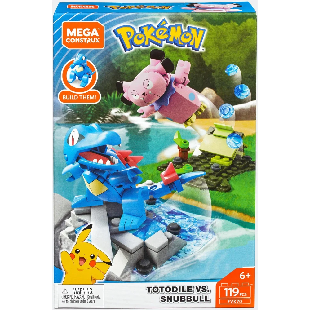 Original packaging for FVK70 Totodile vs. Snubbull