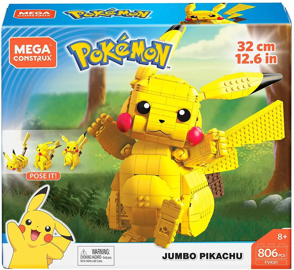 Original packaging for FVK81 Jumbo Pikachu