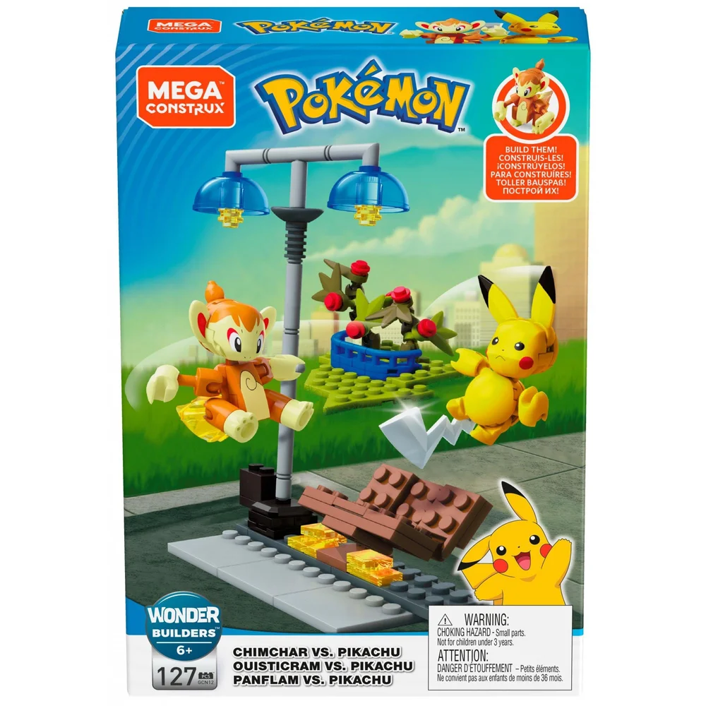 Original packaging for GCN12 Pokémon Chimchar Vs. Pikachu