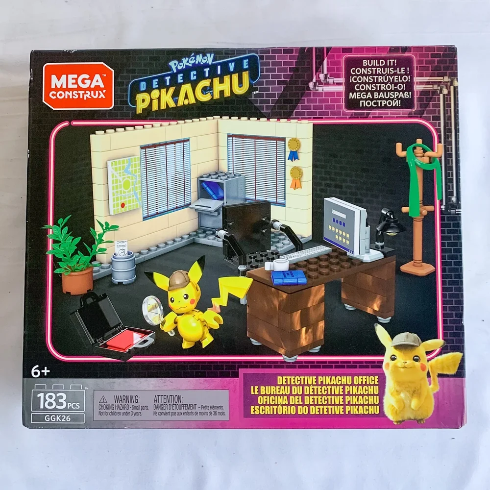 Original packaging for GGK26 Detective Pikachu's Office