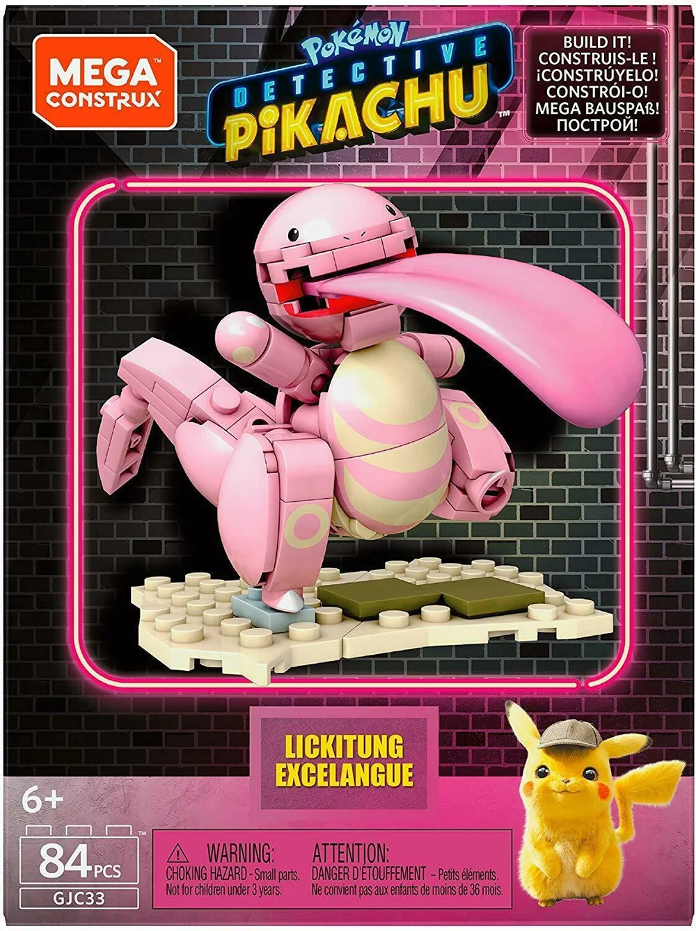 Original packaging for GJC33 Lickitung