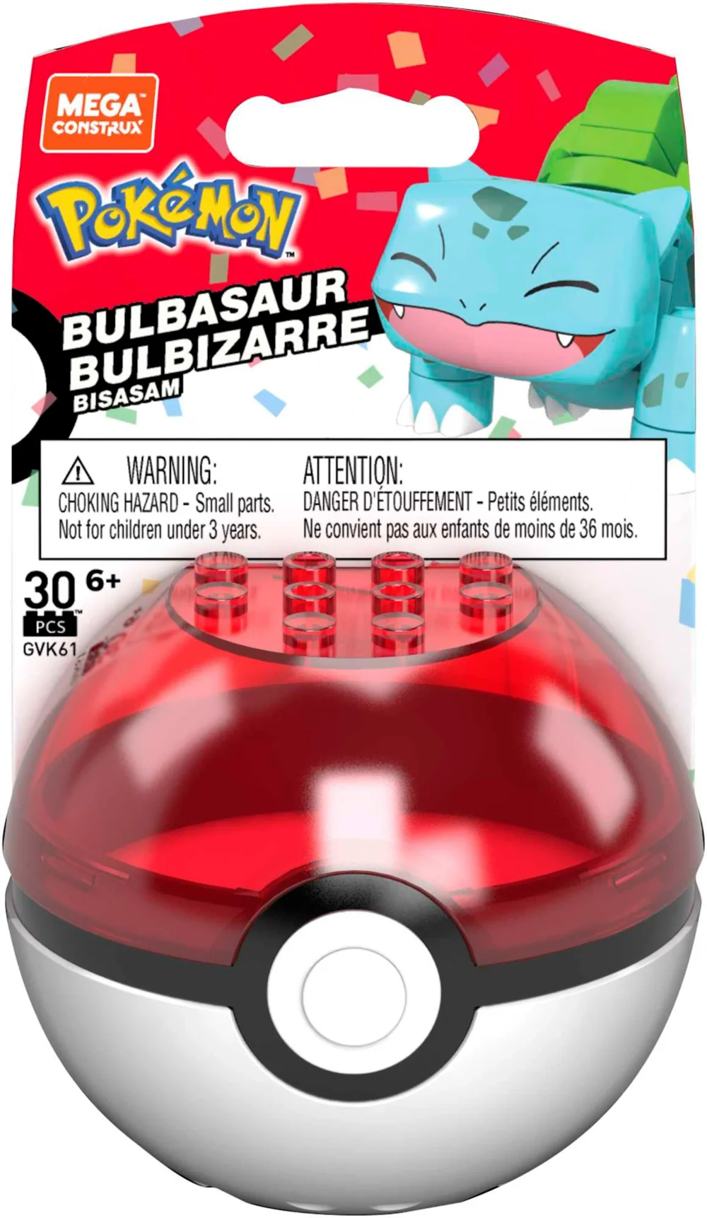 Original packaging for GVK61 Bulbasaur