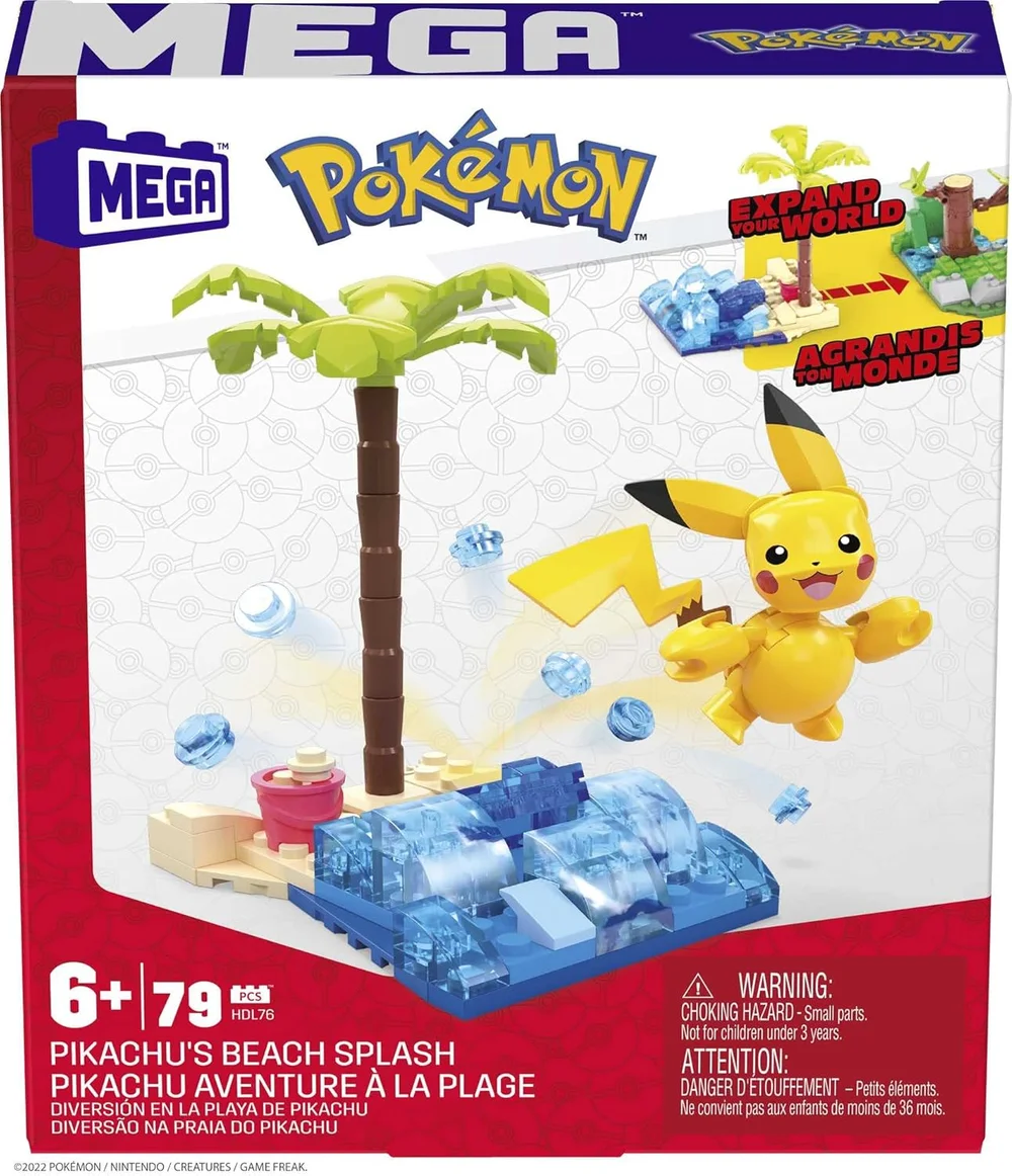 Original packaging for HDL76 Pikachu's Beach Splash