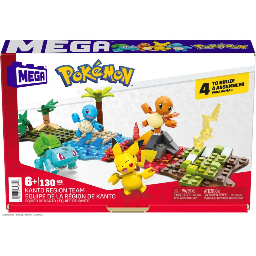 Original packaging for HFG05 Kanto Region Team